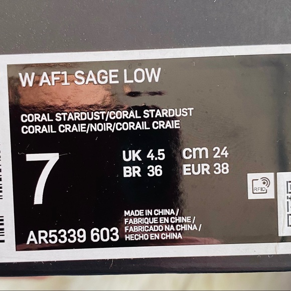 Nike Air Force Sage Low - Picture 4 of 5